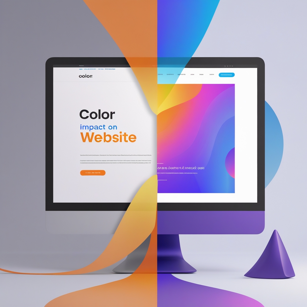 تاثیر رنگ سایت
